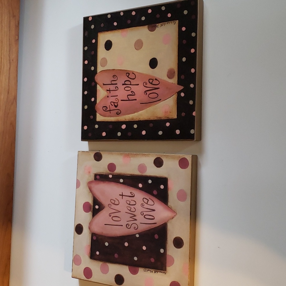 Set of Bernadette Mead Plaques